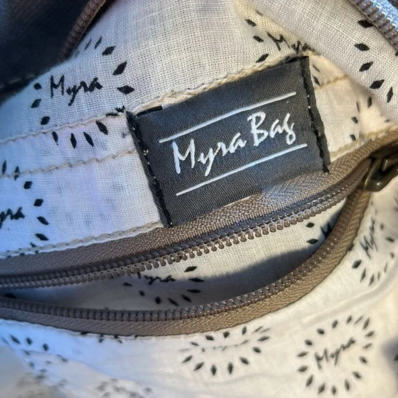 MYRA BAG LEATHER WEEKENDER FASHION LEATHER LARGE HANDBAG - Picture 8 of 14